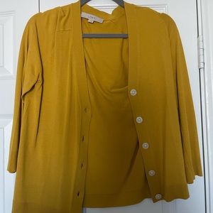Mustard Cardigan